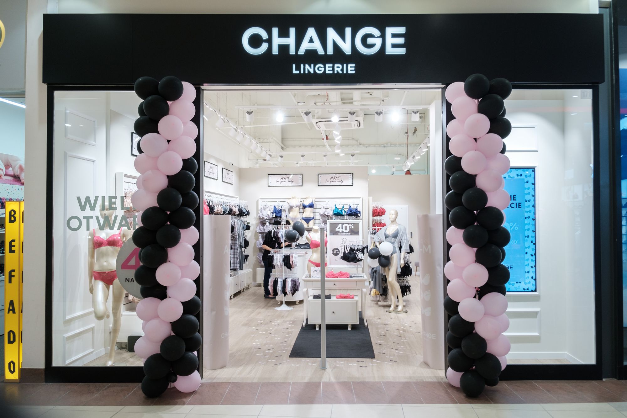 Change Lingerie - salon sprzedaży