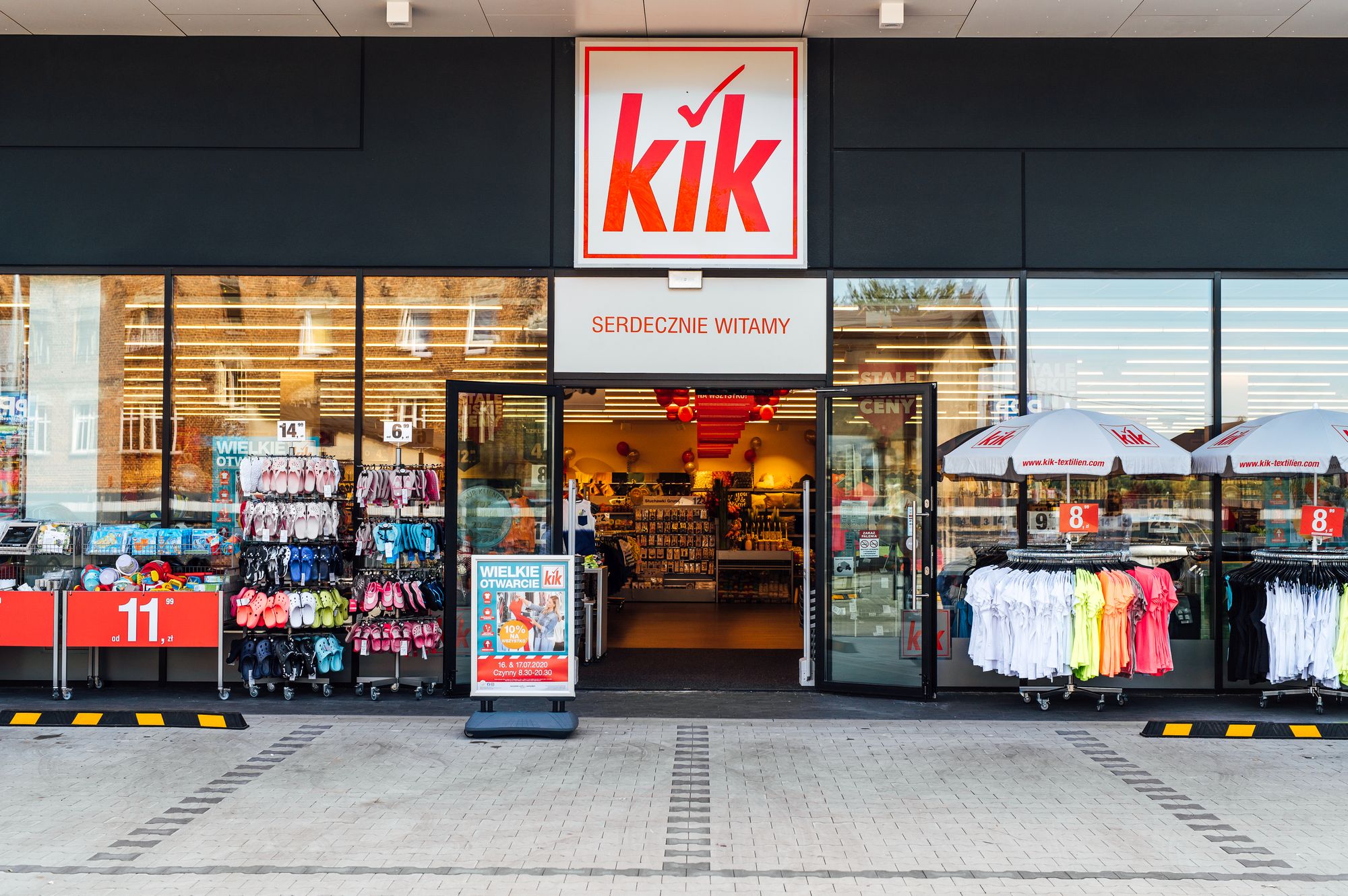 KiK Polska - otwarcia sklepów